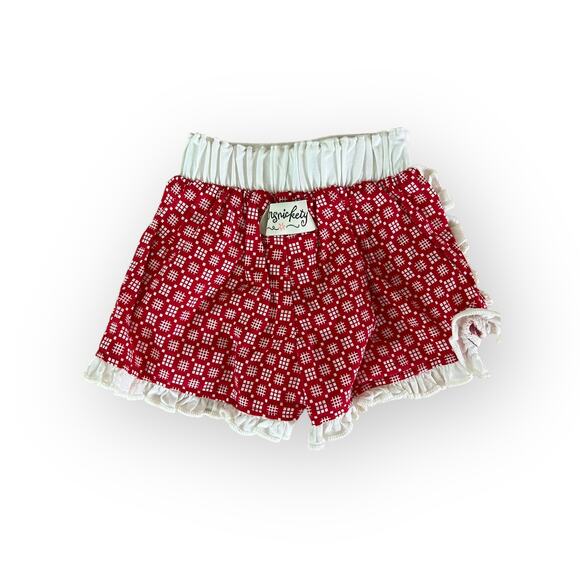 EUC 3/6m Persnickety ruffle Shorts - Picture 2 of 3